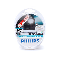 Лампа галогеновая Philips H7 12V 55W PX26d X-treme Vision+130%