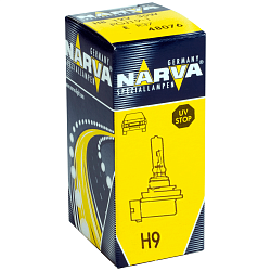 Лампа галогеновая Narva H9 12V 65W PGJ19-5